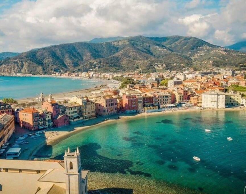 Villa Delle Mimose Sestri Levante Bagian luar foto